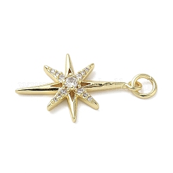 Латунные микро проложить кубического циркония подвески&nbsp;KK-L248-07G-03