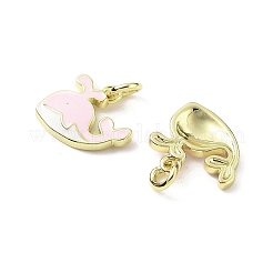 Латунь эмаль подвески&nbsp;KK-Z114-17G-02