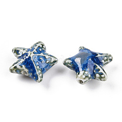 Фарфоровые бусины ручной работы PORC-N008-09L