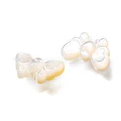 Натуральные белые бусины из ракушек BSHE-Z008-01