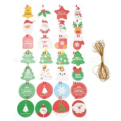 Rubans de papier à thème de noël&nbsp;DIY-I069-01