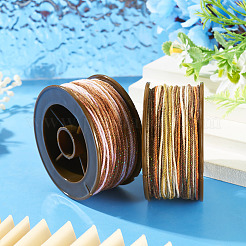 2 Rolle 2 Farben segmentgefärbte runde Polyester-Drehschnüre&nbsp;OCOR-TA0003-59C