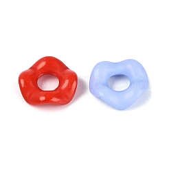 Perline europei acrilici opachi&nbsp;OACR-Q197-07-A