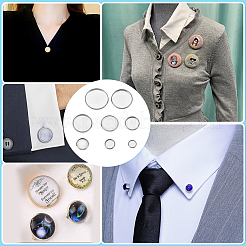 8 стиль фурнитура для броши из нержавеющей стали&nbsp;STAS-PH0006-97