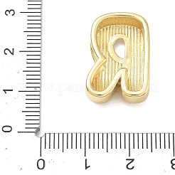 Perles initiales en laiton&nbsp;KK-B167-27G-01R