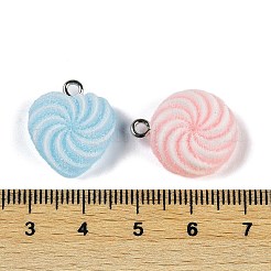 Подвески из непрозрачной смолы RESI-D074-02A