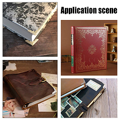 Buch Scrapbooking Album Menü Ordner Eisenschutzecken&nbsp;IFIN-FH0001-14