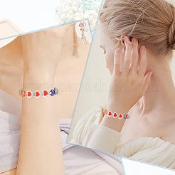 6шт фарфоровые бусины ручной работы&nbsp;PORC-YW0001-47