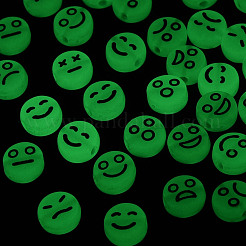 Светящиеся акриловые бусины&nbsp;LACR-Q003-002