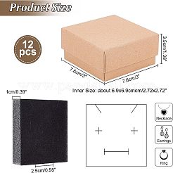 Portagioie in carta kraft&nbsp;CON-WH0080-33A