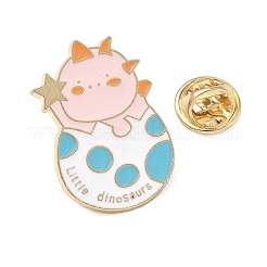 Динозавр с эмалированными булавками в форме яйца JEWB-D308-01A-G