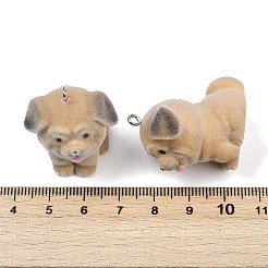 Кулоны из флокированной смолы FIND-A052-07F