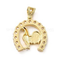 Латунные микро проложить кубического циркония подвески&nbsp;KK-H433-28G