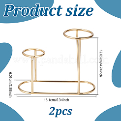 Держатели хрустальных шаров из сплава ODIS-WH0106-18G