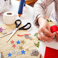 24шт 4 цвета звезды исправление горный хрусталь DIY-FG0003-83