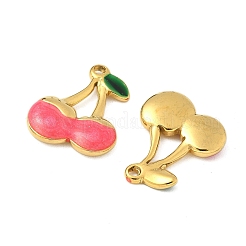 Подвески из нержавеющей стали 304 с эмалью&nbsp;STAS-V015-48G-B