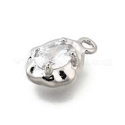 Латунные микро проложить кубического циркония подвески&nbsp;LS-KK-Q097-02P