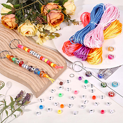Kits de fabricación de llavero diy&nbsp;DIY-PA0001-16