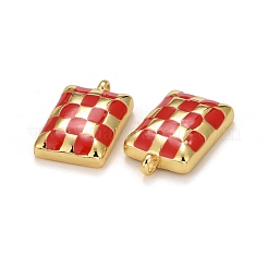 Подвески из латуни с эмалью в стойку&nbsp;KK-F832-03-G