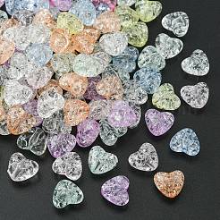 Прозрачных бусин акриловые треск MACR-YW0002-47