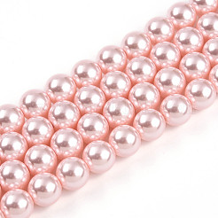 Выпечка из окрашенного перламутрового стекла жемчужные бусинки&nbsp;HY-N002-8mm-A10