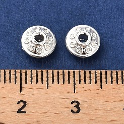 Длинные покрытые сплавом бусины PALLOY-A006-22S