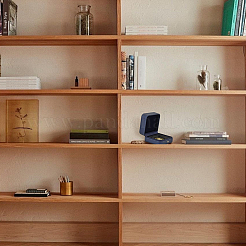 Ящик для хранения из искусственной кожи с бархатной внутри CON-WH0095-77B-02