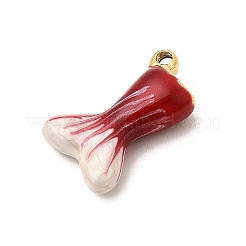 Подвески из нержавеющей стали 304 с эмалью&nbsp;STAS-P431-42G-02