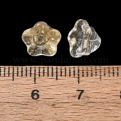 Прозрачные стеклянные бусины GLAA-T025-81B-03