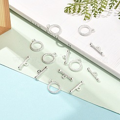 Застежки тоггл в тибетском стиле &nbsp;X-K093H021