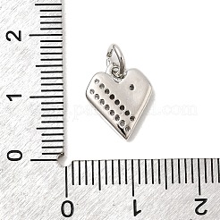 Ottone micro spianare fascino zirconi&nbsp;KK-C139-25B-P