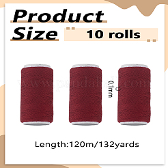 1 Beutel mit 402 Polyester-Nähgarnen für Stoff oder Bastelarbeiten.&nbsp;OCOR-LP0006-10A