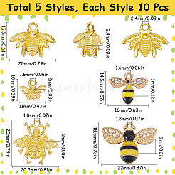 50шт. подвеска из сплава в 5 стилях FIND-SC0009-09
