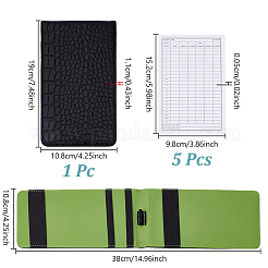 1 шт. обложки для книг из искусственной кожи&nbsp;AJEW-NB0008-26B