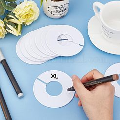 Schrankteiler aus Kunststoff mit einem Bonusmarker&nbsp;AJEW-WH0258-055