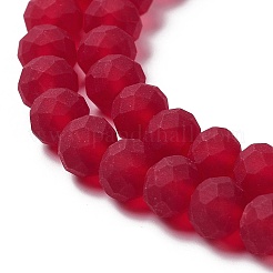 Chapelets de perles en verre transparente  &nbsp;EGLA-A034-T2mm-MD07