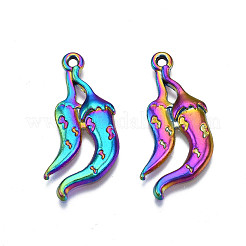 Подвески из сплава цвета радуги PALLOY-S180-327