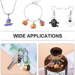 40шт 10 стиля непрозрачные подвески из смолы RESI-CJ0002-89