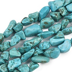 Природные Говлит бисер нитей G-N0312-01D