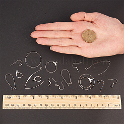 Латунная фурнитура для серег&nbsp;KK-SC0001-04