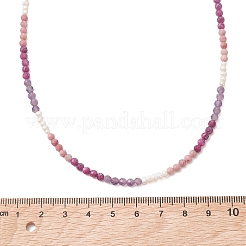 Halsketten aus 3.5 mm facettierten&nbsp;NJEW-JN05974-02