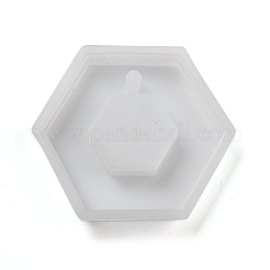 Stampi in silicone per sabbie mobili fai da te cuore pixel&nbsp;LS-AJEW-U013-03H