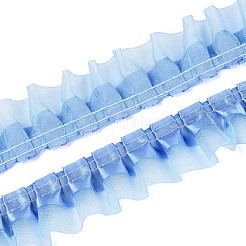 Однослойные плиссированные атласные ленты из органзы PJ-TAC0004-02D