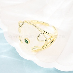 Anillos de puño de cristal de cuarzo natural&nbsp;GG-CBA5FCC-04G-11