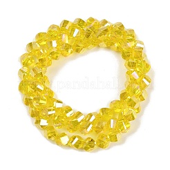 Гальванизируйте прозрачное стекло бисер нитей&nbsp;EGLA-B011-02A-AB02