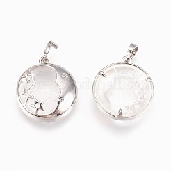 Природного кварца хрустальных подвесок&nbsp;G-P378-B13