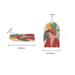 Акриловые подвески&nbsp;KY-CJ0001-23