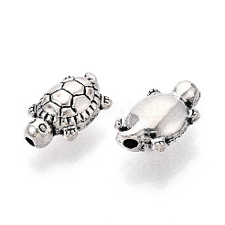 Сплавочные овальные бусины тибетского стиля &nbsp;TIBEB-T004-08AS