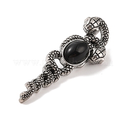 Природные подвески обсидиана&nbsp;G-A224-03AS-02