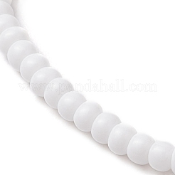 Стеклянные бусины эластичные браслеты для женщин BJEW-MZ00153-01